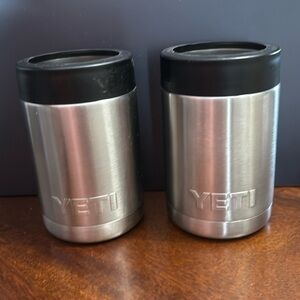 YETI Stainless steel vacuum Insulated Rambler Colster NWOT